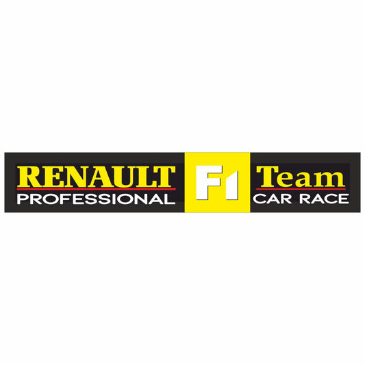 Sticker Master Renault F1 Professional Car Race Sticker – 15 cm Dayanıklı Yarış Temalı Etiket