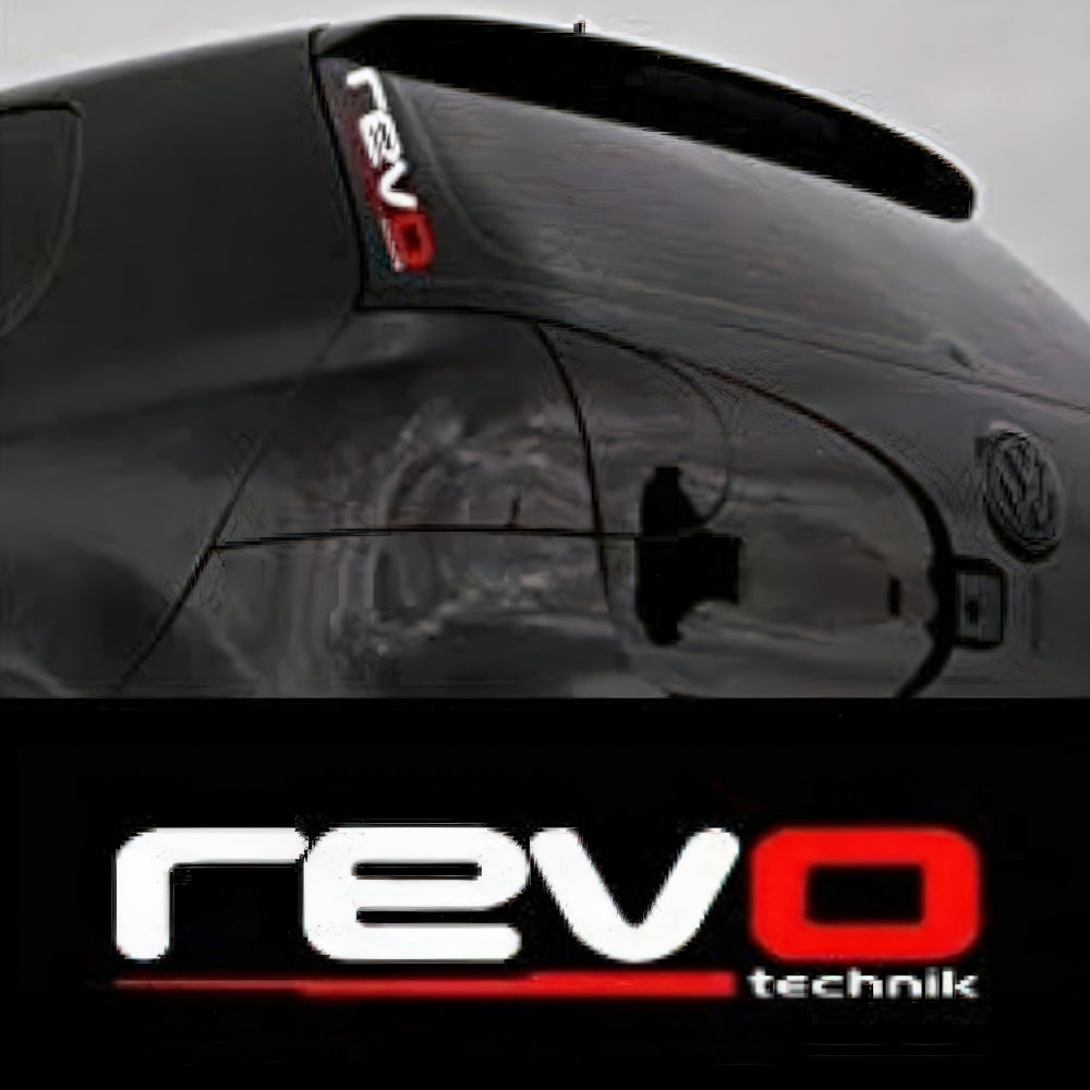 Sticker Master Revo Sticker – 20 cm Dayanıklı Vinil Etiket (Motor, Kask, Laptop, Araba) - 4 Adet