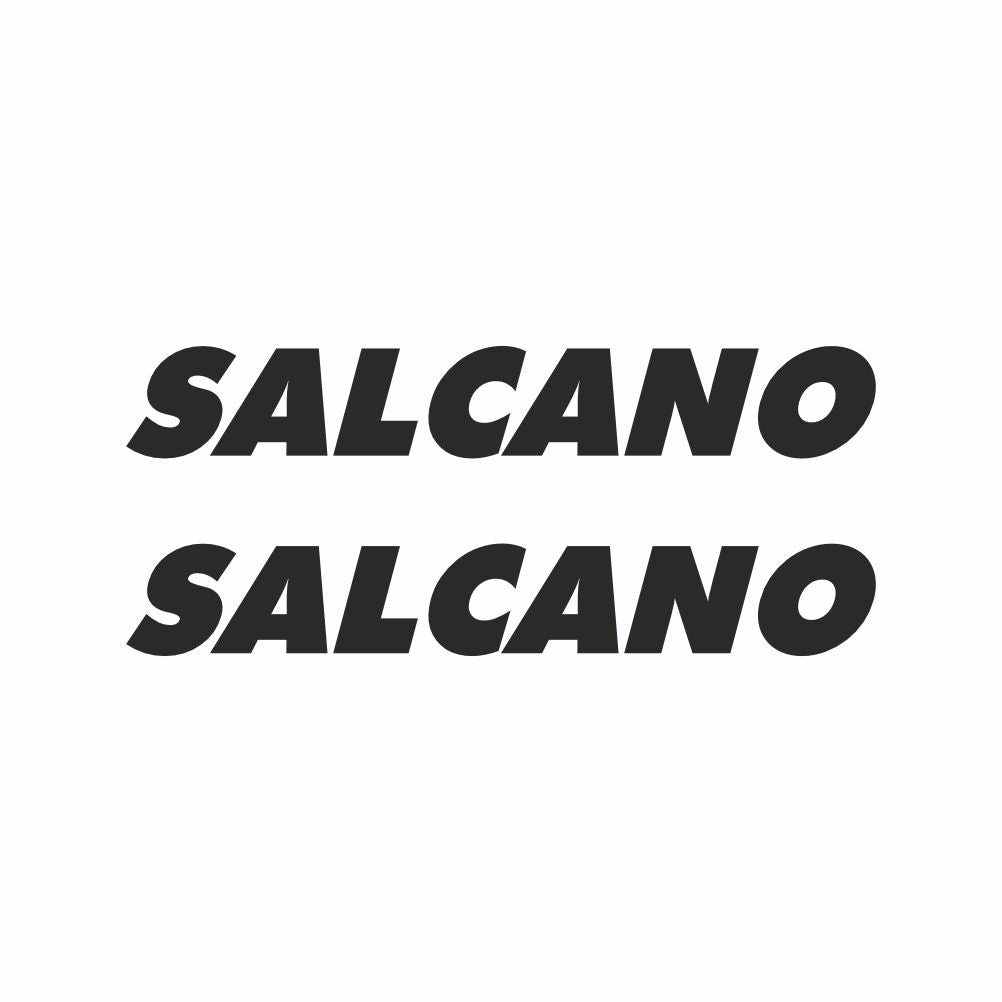 Sticker Master Salcano Bisiklet Sticker Etiket Çıkartma Yapıştırma 22 Cm