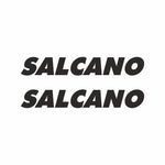 Sticker Master Salcano Bisiklet Sticker Etiket Çıkartma Yapıştırma 22 Cm Sticker Master