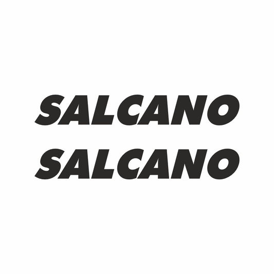 Sticker Master Salcano Bisiklet Sticker Etiket Çıkartma Yapıştırma 22 Cm