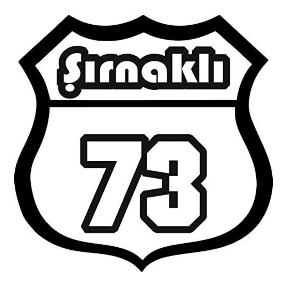 Sticker Master Şırnaklı 73 Sticker – Araba, Laptop, Kask, Motor İçin Dayanıklı Etiket 12 cm