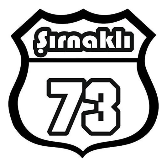 Sticker Master Şırnaklı 73 Sticker – Araba, Laptop, Kask, Motor İçin Dayanıklı Etiket 12 cm