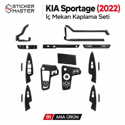 KIA Sportage 2022 iç mekân kaplama ana ürün