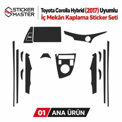Toyota Corolla Hybrid 2017 iç mekân kaplama ana ürün görseli