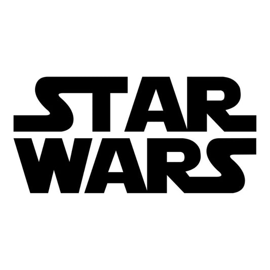 Sticker Master Star Wars Sticker – Uzay Temalı Retro Yazı Tasarımı 15 cm