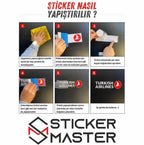 Sticker Nasıl Yapıştırılır