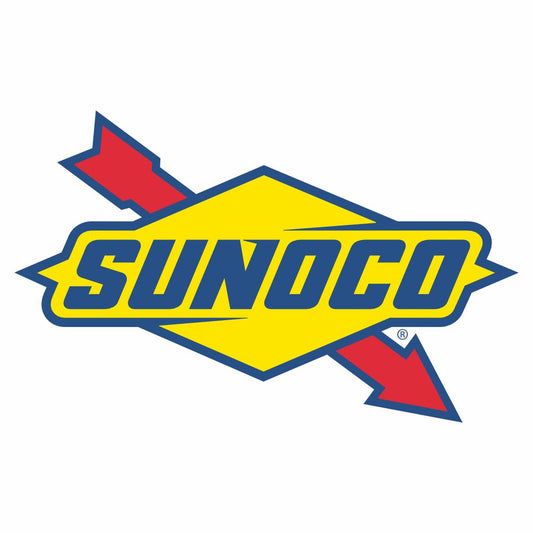 Sticker Master Sunoco Sticker – Motor, Kask, Araba, Laptop İçin Dayanıklı Yarışçı Etiket 15 Cm