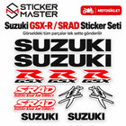 Suzuki Uyumlu GSX-R SRAD Motosiklet Sticker Seti | 11 Parça