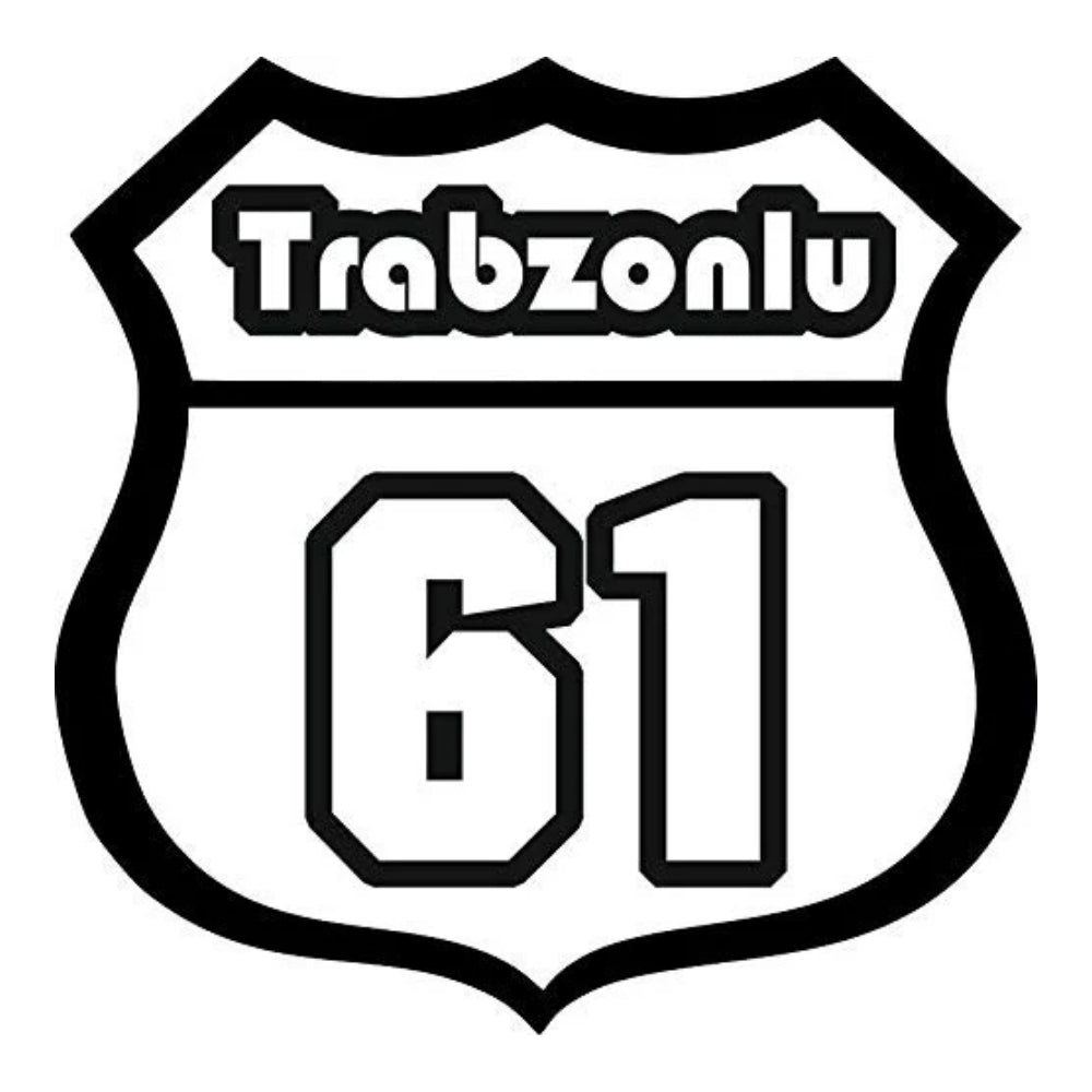 Sticker Master – Trabzonlu 61 Sticker 12 cm | Memleket Ruhunu Yansıtan Etiket