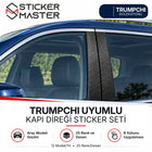 Trumpchi Uyumlu Kapı Direği Sticker Seti