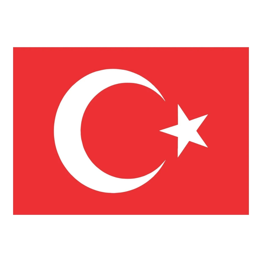 Sticker Master Türk Bayrağı Sticker 20 Cm – Gururla Dalgalansın!