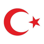 Sticker Master Türk Bayrağı Sticker 20 Cm Oto Motor Araç Araba Duvar Pc Etiket Çıkartma