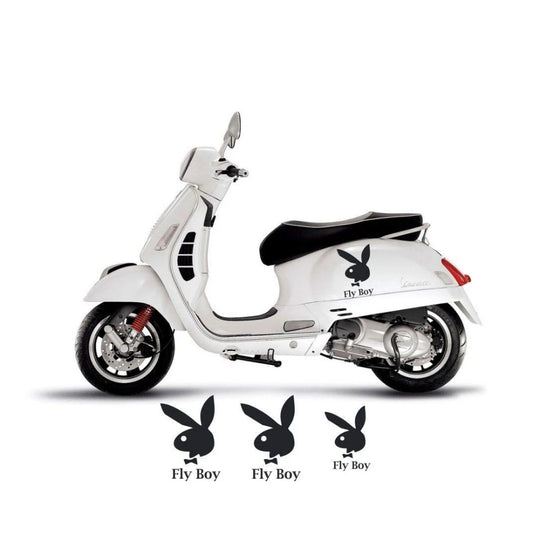 Sticker Master Vespa Fly Boy Sticker Seti – 3’lü (2 Adet 15 cm + 1 Adet 10 cm)