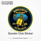 Vespa Uyumlu Scooter Club Sticker