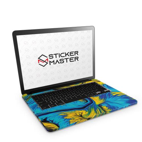 Sticker Master Acrylic Painting Koruma Full Kesimli Set (Logo Kesimli) Apple MacBook ile Uyumlu Pro Air 11 12 13 15 16 17 21 27 Inch Laptop Sticker MacBook Air - 1