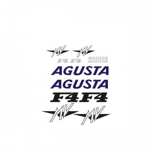 Sticker Master Agusta Sticker Setetiket çıkartma oto motor araba - 0