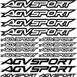 Sticker Master Agv Sport Sponsor Set 2 etiket çıkartma oto motor