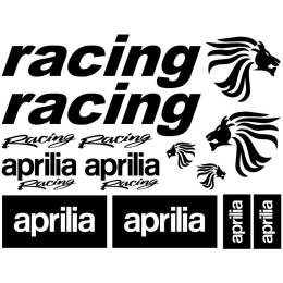 Sticker Master Aprilia Racing Etiket Set çıkartma oto motor araba