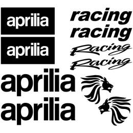 Sticker Master Aprilia Racing Sticker Set 1 etiket çıkartma motor