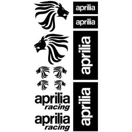 Sticker Master Aprilia Racing Sticker Set 3 etiket çıkartma motor