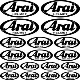 Sticker Master Arai Sponsor Set Etiket çıkartma oto motor araba