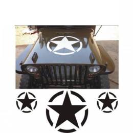 Sticker Master Army Jeep Etiket Set çıkartma oto motor araba