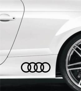 Sticker Master Audi Kapı Sticker Etiket çıkartma oto motor araba