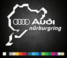 Sticker Master Audi Nürburgring Etiket çıkartma oto motor araba