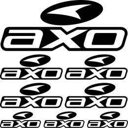 Sticker Master Axo Sponsor Set Etiket çıkartma oto motor araba