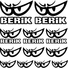 Sticker Master Berik Sponsor Set Etiket çıkartma oto motor araba