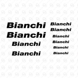 Sticker Master Bianchi Bisiklet Sticker Set Etiket 10 Parça