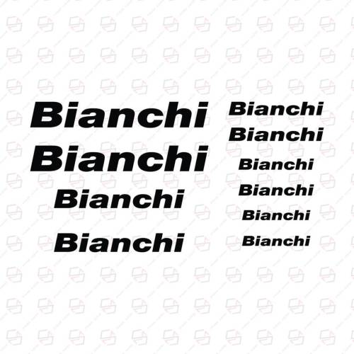 Sticker Master Bianchi Bisiklet Sticker Set Etiket 10 Parça - 0