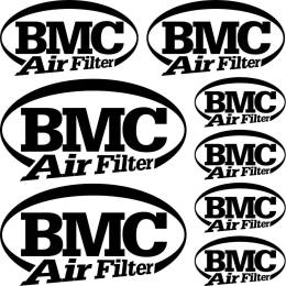 Sticker Master Bmc Sponsor Set Etiket çıkartma oto motor araba