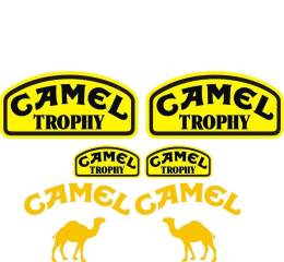 Sticker Master Camel Trophy Etiket çıkartma oto motor araba