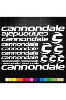 Sticker Master Cannondale Bisiklet Sticker Set Etiket 20 Parça