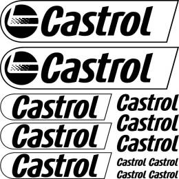 Sticker Master Castrol Sponsor Set Etiket çıkartma oto motor