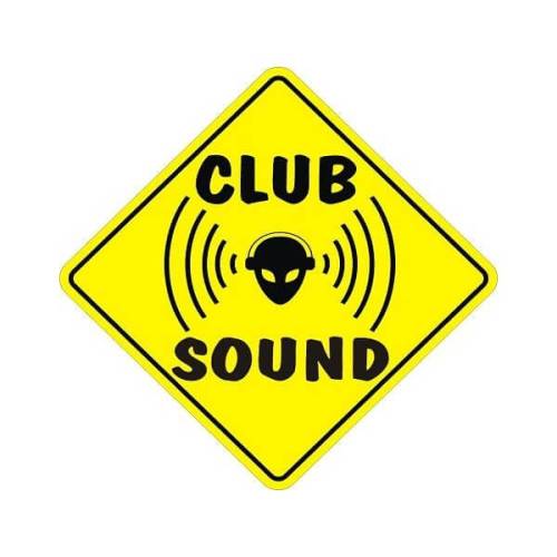 Sticker Master Club Sound Sticker etiket çıkartma oto - 0