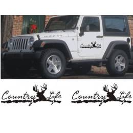 Sticker Master Country Life Sticker,Jeep Sticker etiket çıkartma