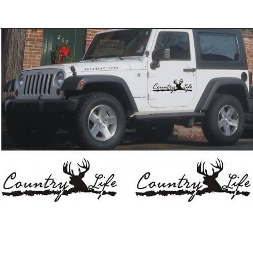 Sticker Master Country Life Sticker,Jeep Sticker etiket çıkartma - 0