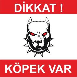 Sticker Master Dikkat Köpek Var Sticker oto motor çıkartma etiket