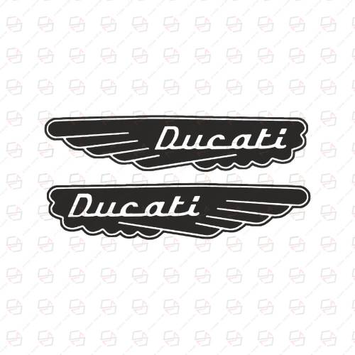 Sticker Master Ducati Depo Sticker Set Etiket Çıkartma Moto Set - 0