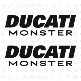 Sticker Master Ducati Monster Depo Etiket Çıkartma Oto Motor Pc