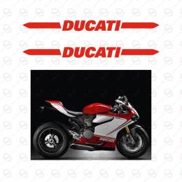 Sticker Master Ducati Şase Sticker Set Etiket Çıkartma Moto Set