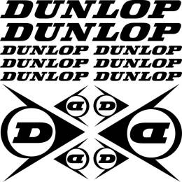 Sticker Master Dunlop Sponsor Set Etiket çıkartma oto motor araba