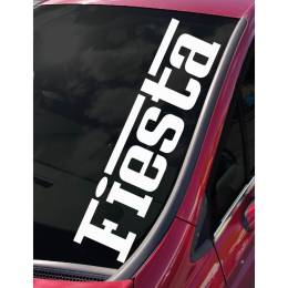 Sticker Master Fiesta Yazı Sticker Etiket çıkartma oto motor