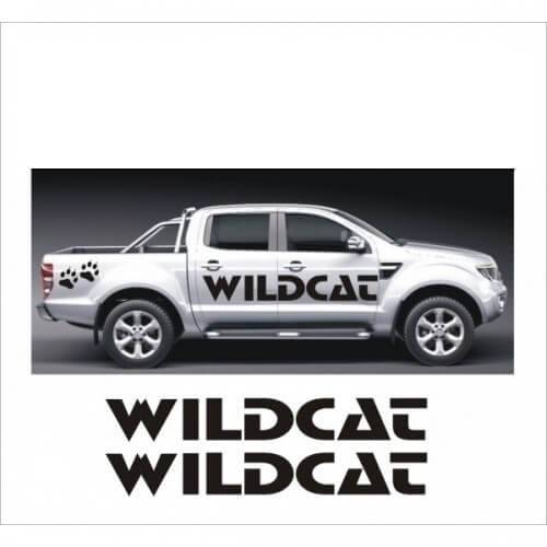 Sticker Master Ford Ranger Wildcat Etiket çıkartma oto motor - 0