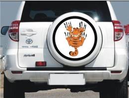 Sticker Master Garfield Stepne Etiket çıkartma oto motor araba