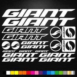 Sticker Master Giant Bisiklet Sticker Set Etiket 19 Parça