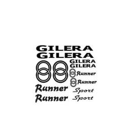 Sticker Master Gilera Runner Etiket çıkartma oto motor araba